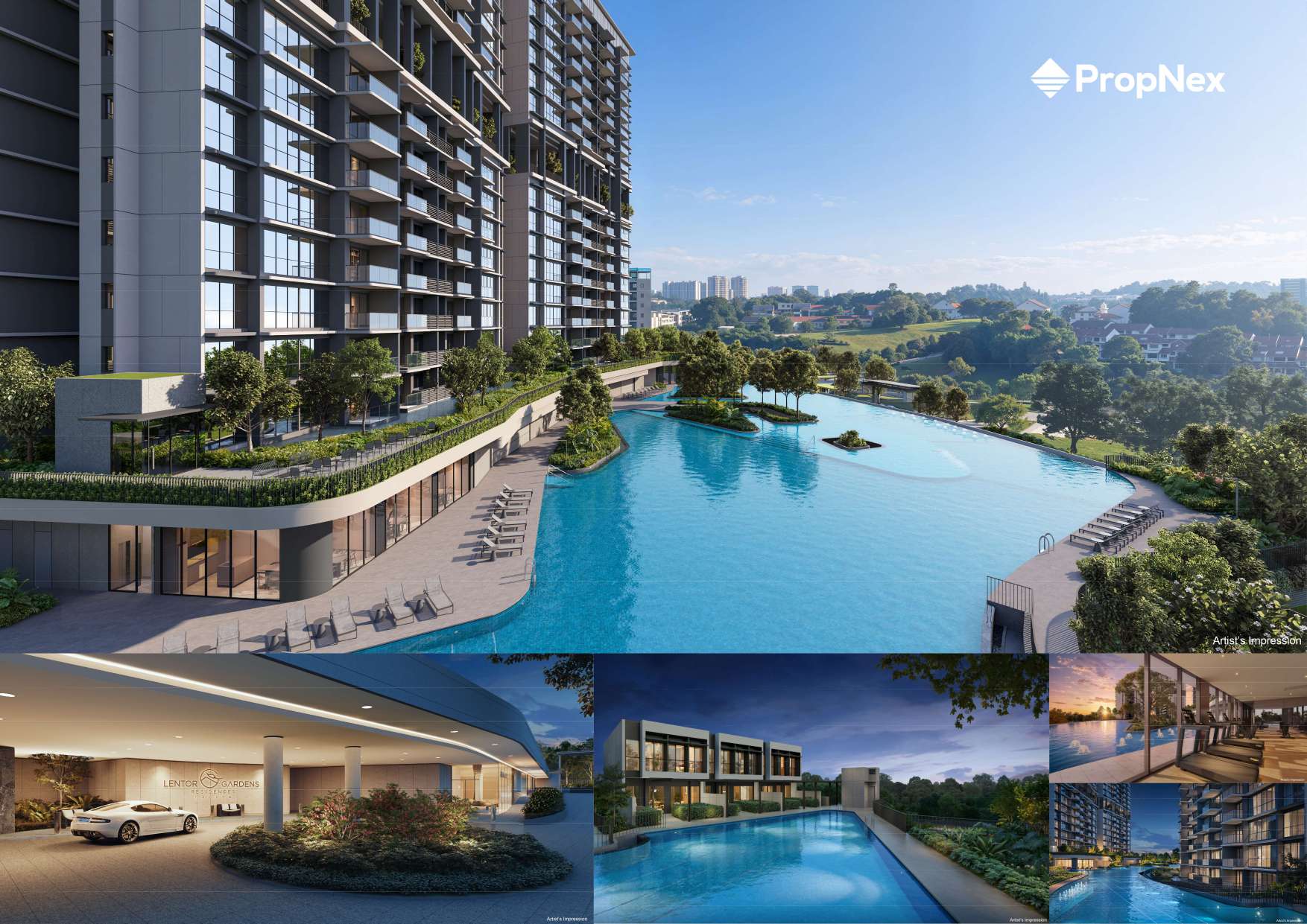 Lentor Gardens Residences facilities artist impression