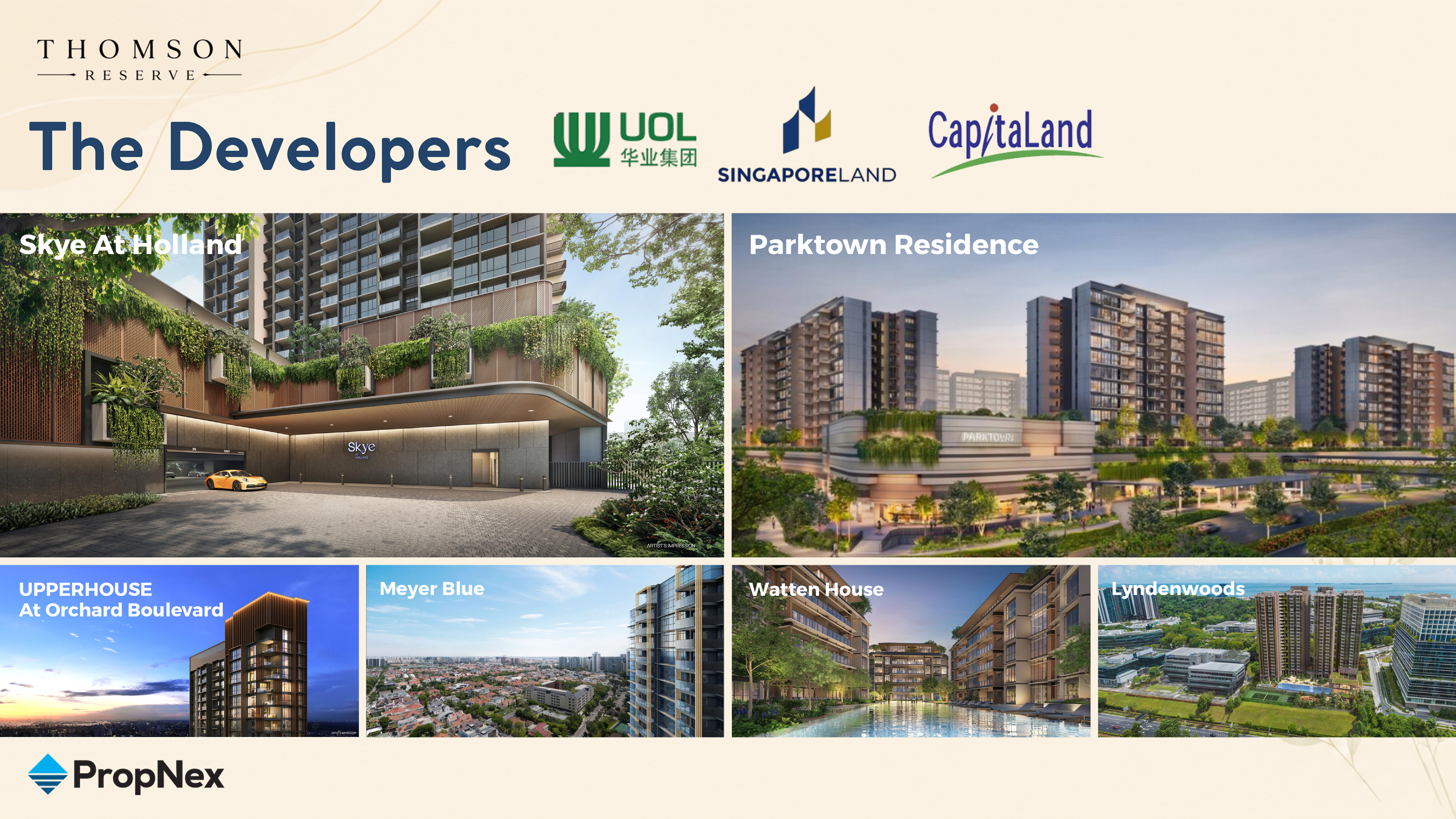 Thomson Reserve developers