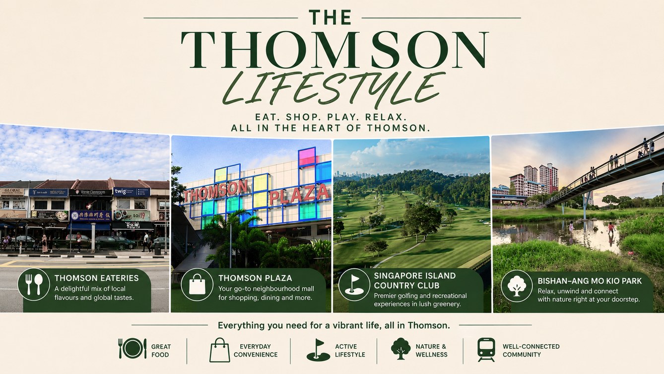 The Thomson lifestyle — eat, shop, play, relax