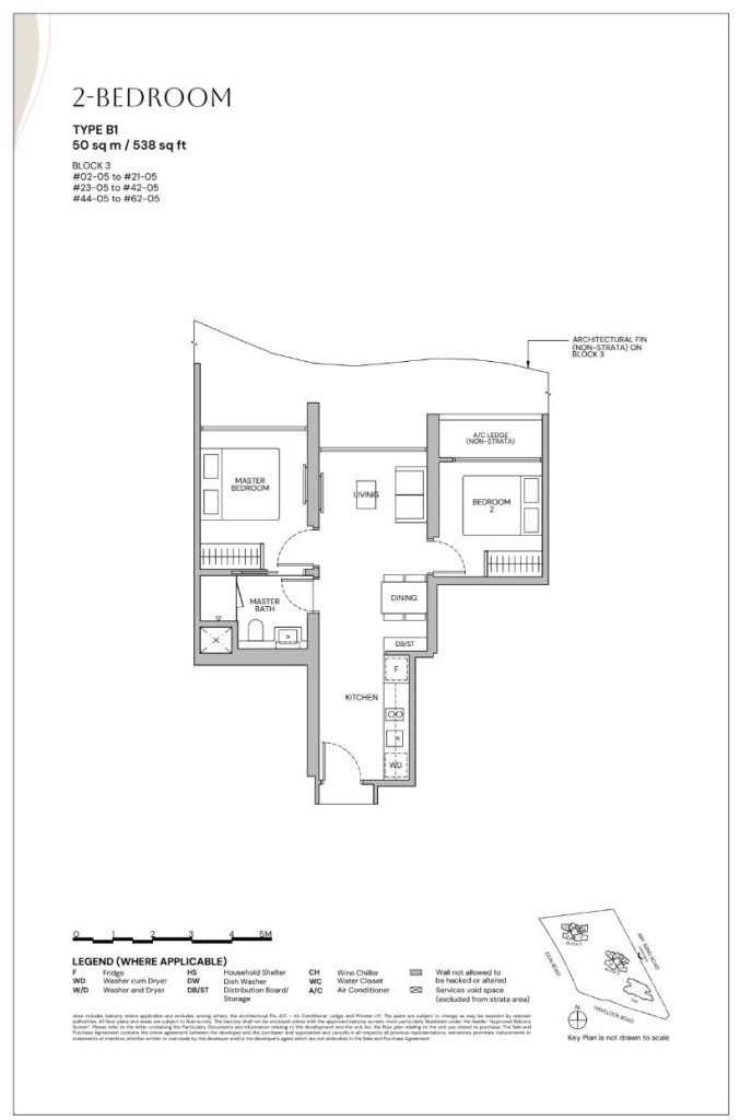 2-Bedroom floor plan