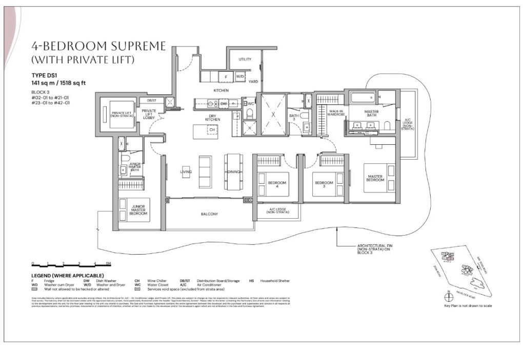 4-Bedroom Supreme floor plan