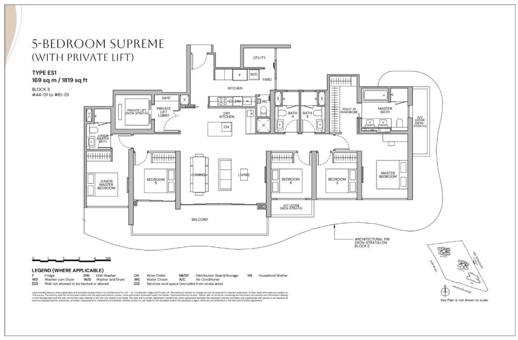 5-Bedroom Supreme floor plan