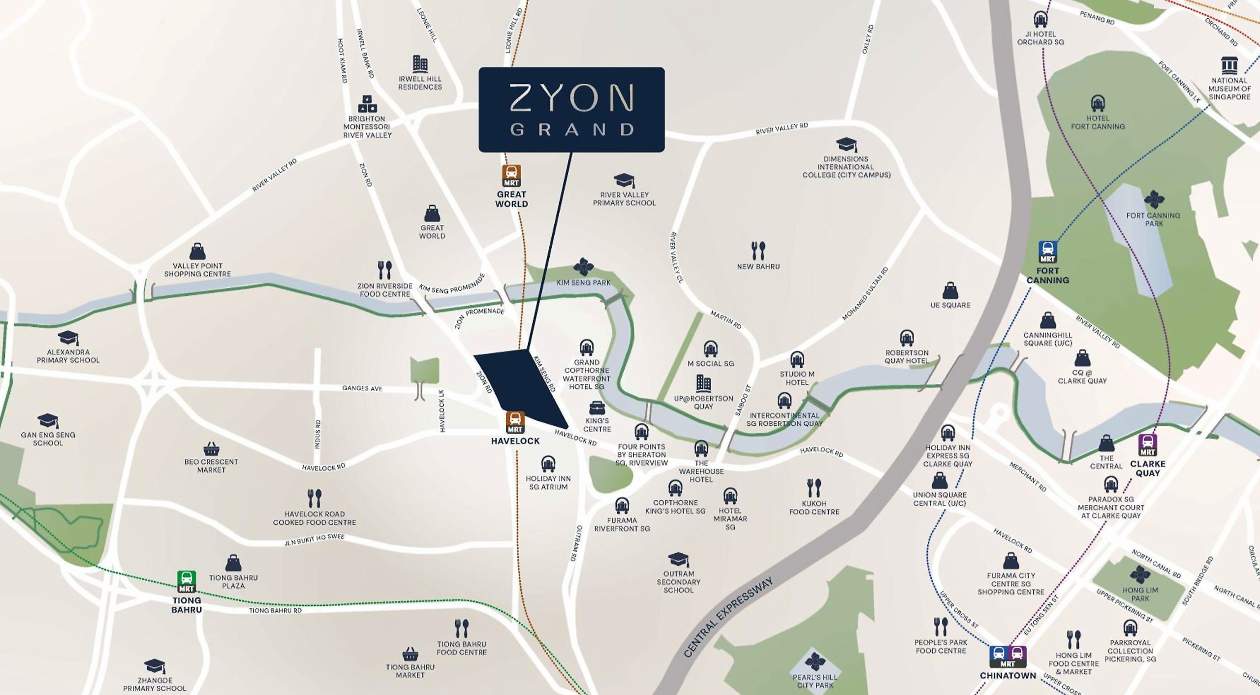 Zyon Grand location map